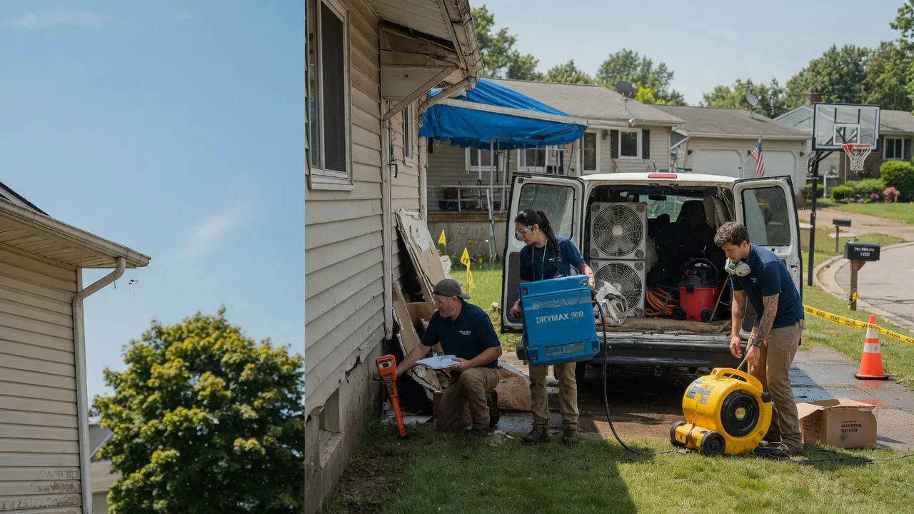 Ceiling Leak Cleanup in Perry, NY near me