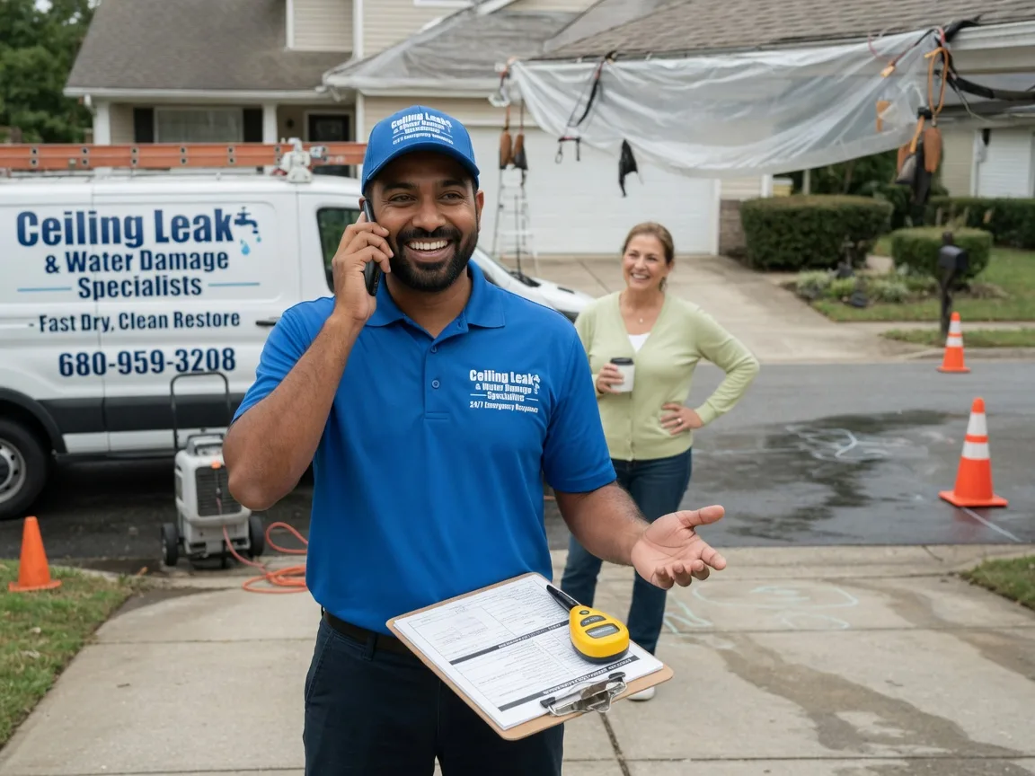 Ceiling Leak Cleanup Perry, NY FAQs